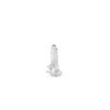 Gode jelly transparent ventouse taille XS 13cm 